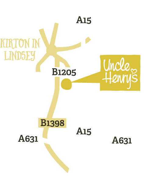Map to Uncle Henry’s